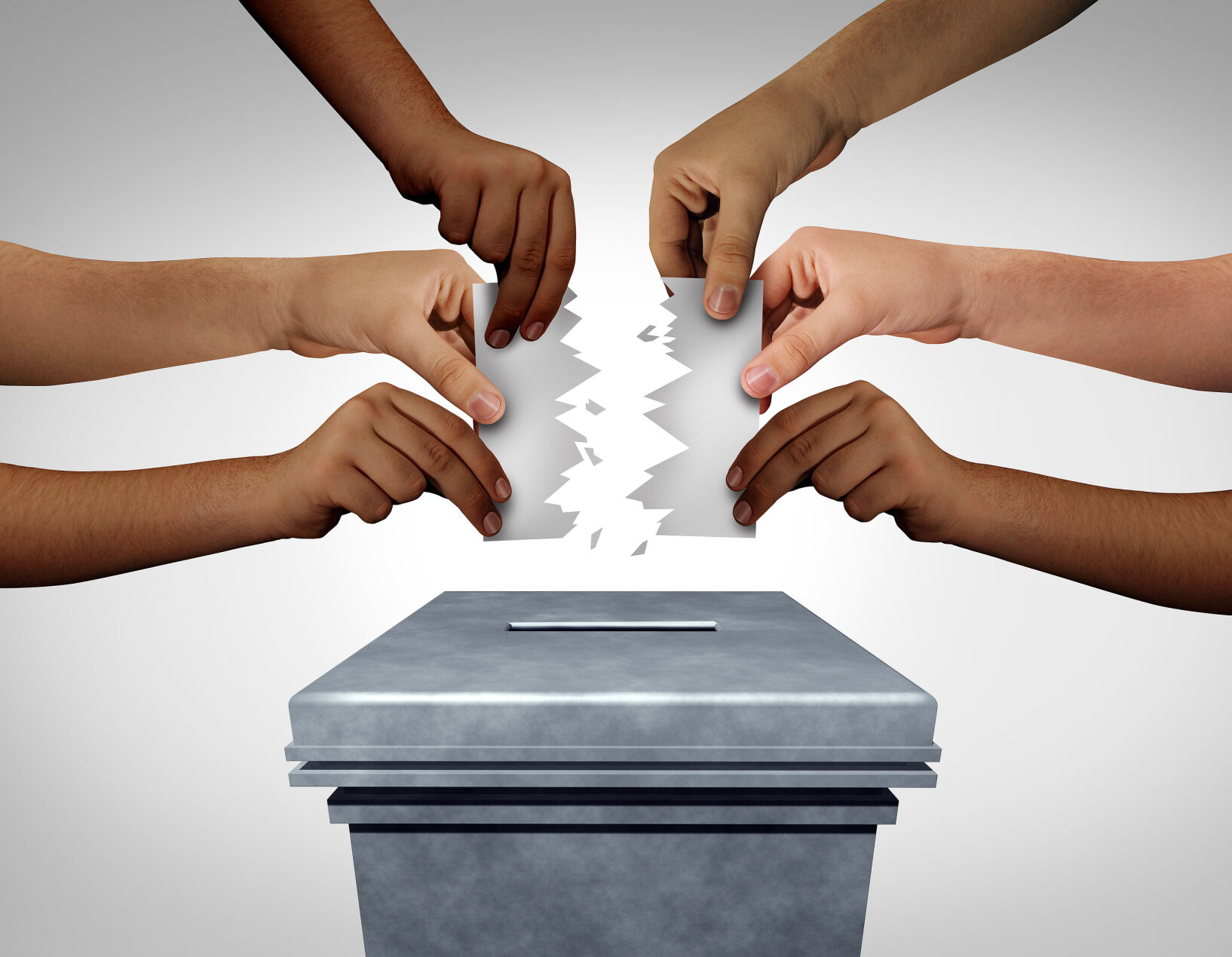 voter fraud illo